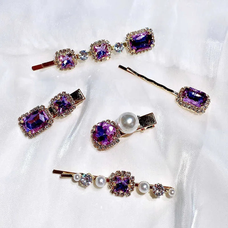 Set Women Hair Clips Headwear - Piña Colada