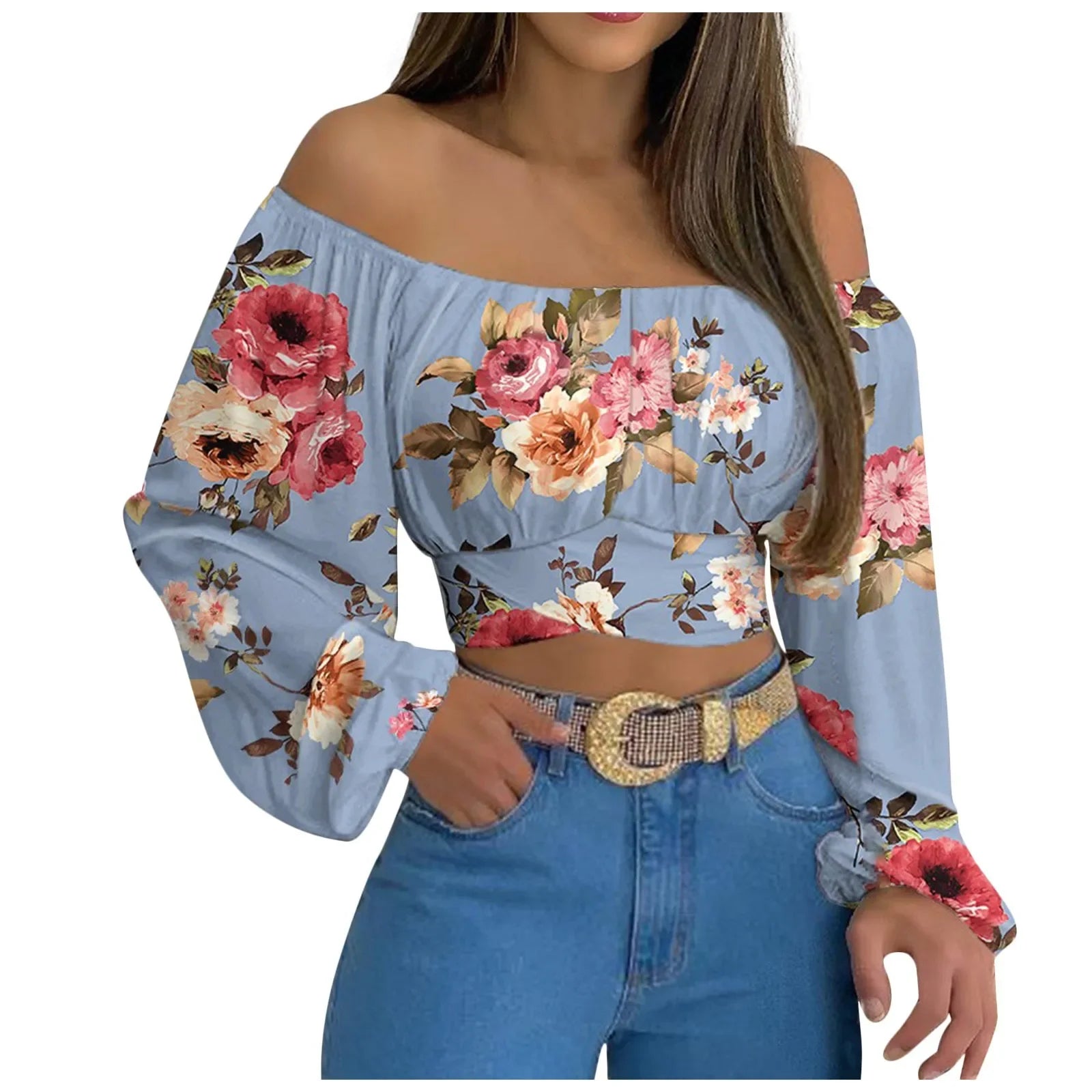 Off Shoulder Blouse - Piña Colada