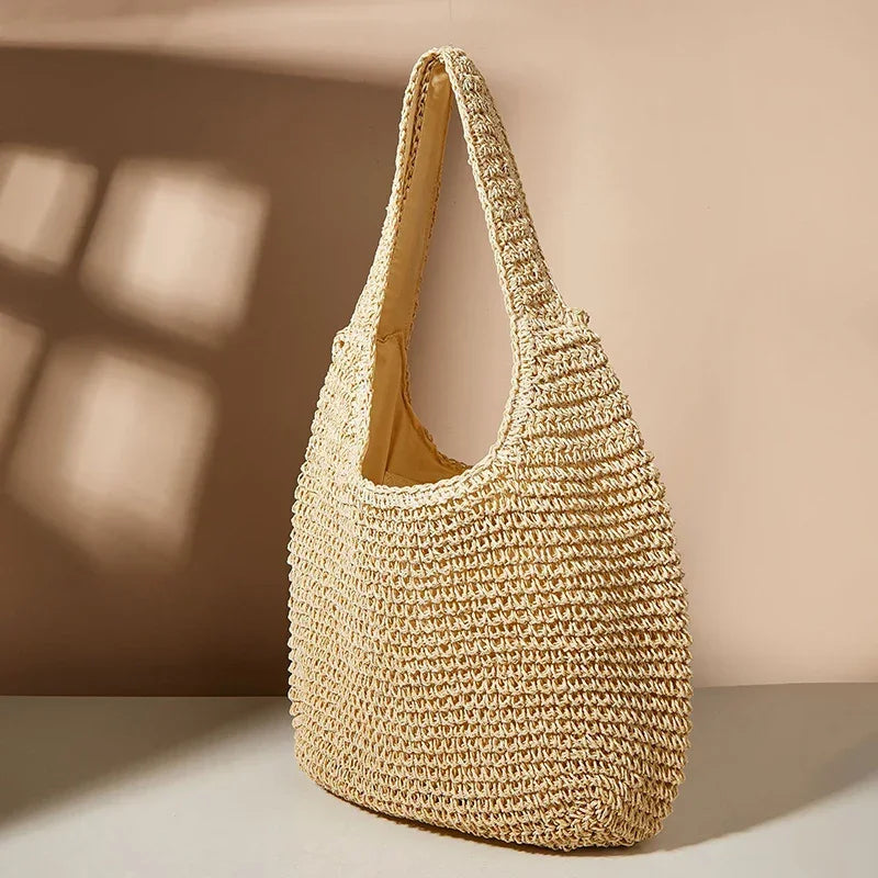 Straw Women Shoulder Bags - Piña Colada