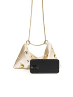 Women's Handbags Soft Satin Shoulder Chain Bag - Piña Colada