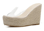 Wedges Platform Women's Slippers Sandal - Piña Colada