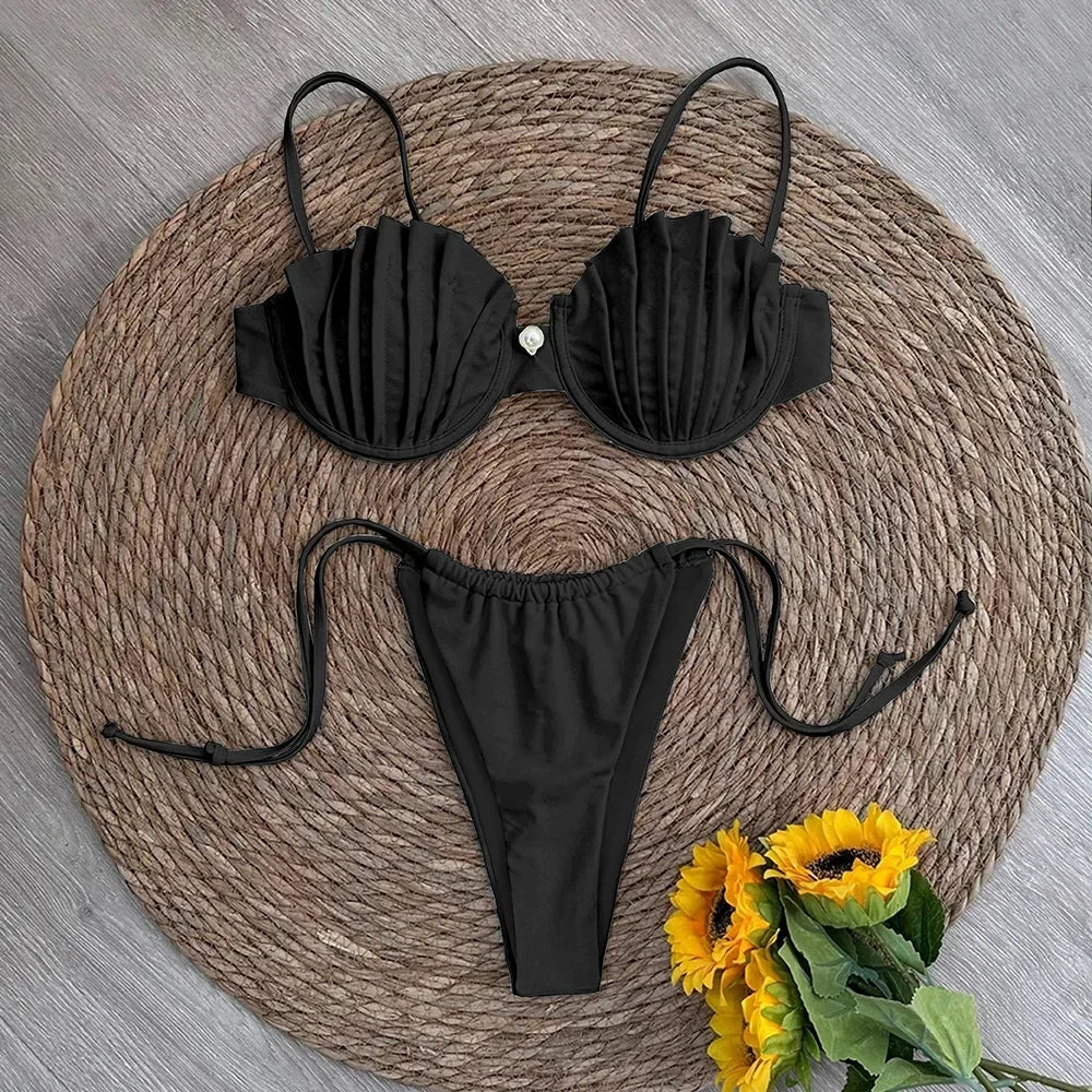 Shell Micro Bikini - Piña Colada