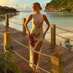Summer Dress Light See-Through - Piña Colada