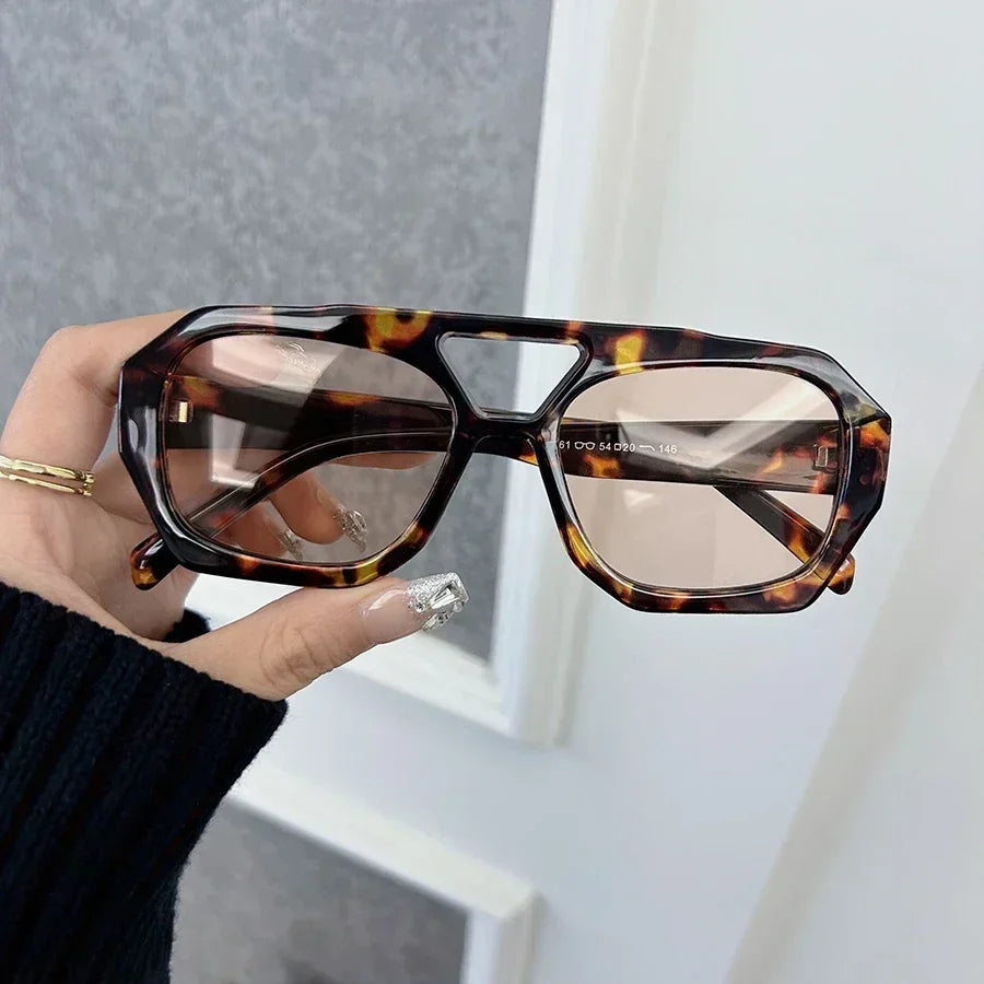 Square Sunglasses Shades - Piña Colada