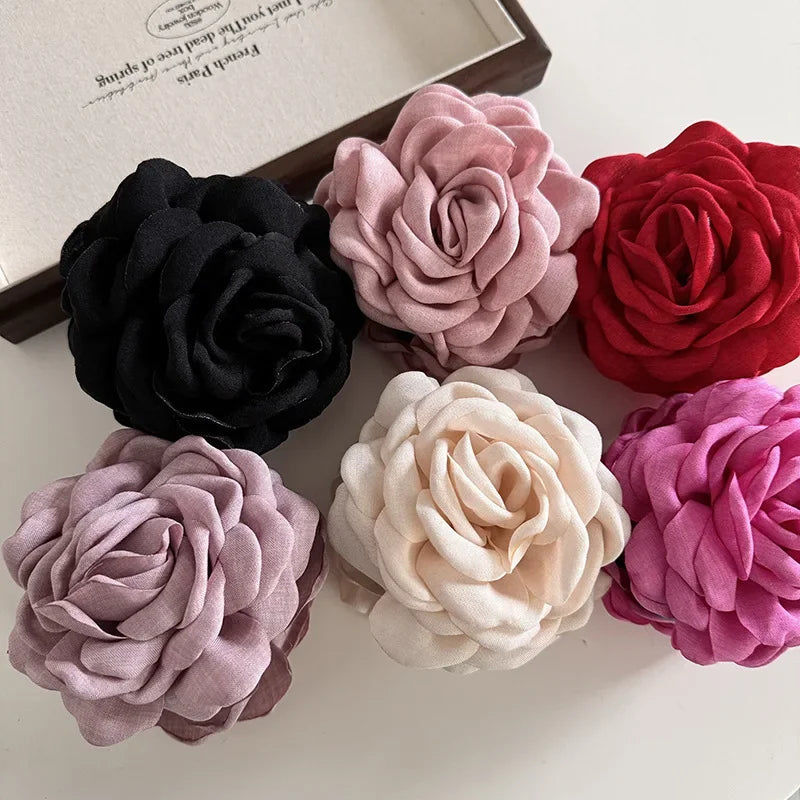 Sweet Flower Hair Claw - Piña Colada