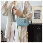 Diamond Grid Single Shoulder - Piña Colada
