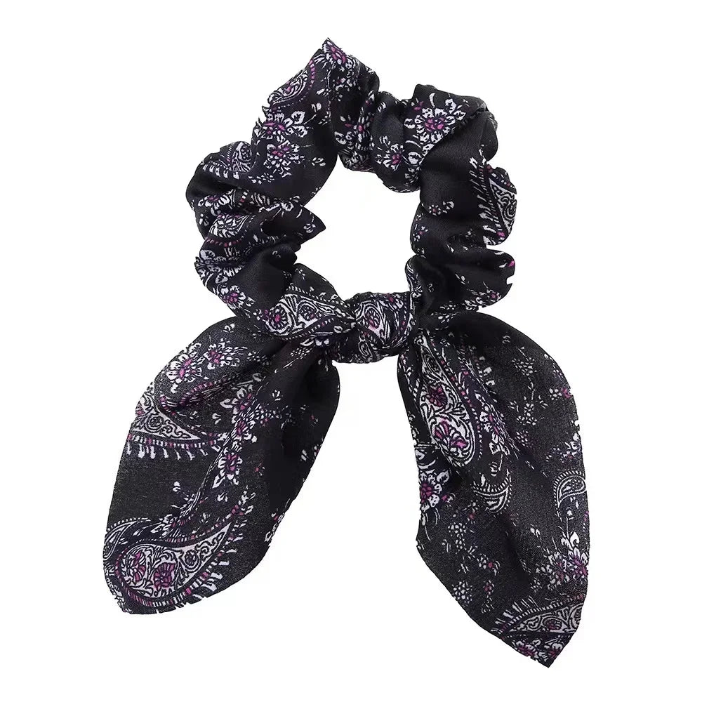 Bow Scrunchies - Piña Colada