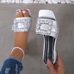 New Low Heels Women's Slippers Outdoor Slippers - Piña Colada