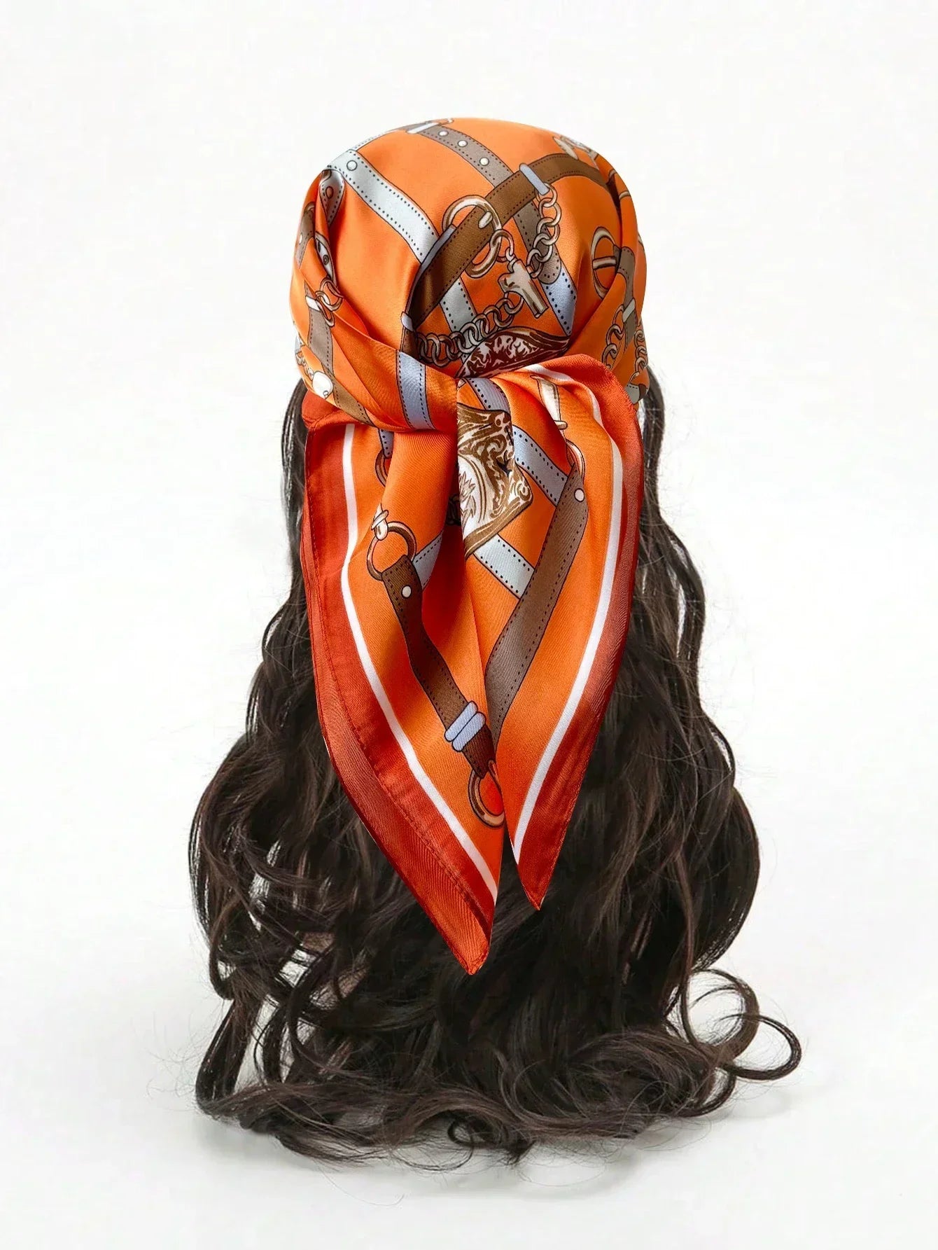 Silk Square Scarf Spring - Piña Colada