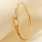 Stainless Steel Golden Bracelet - Piña Colada