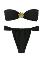 Bikini Set - Brazilian Thong - Piña Colada