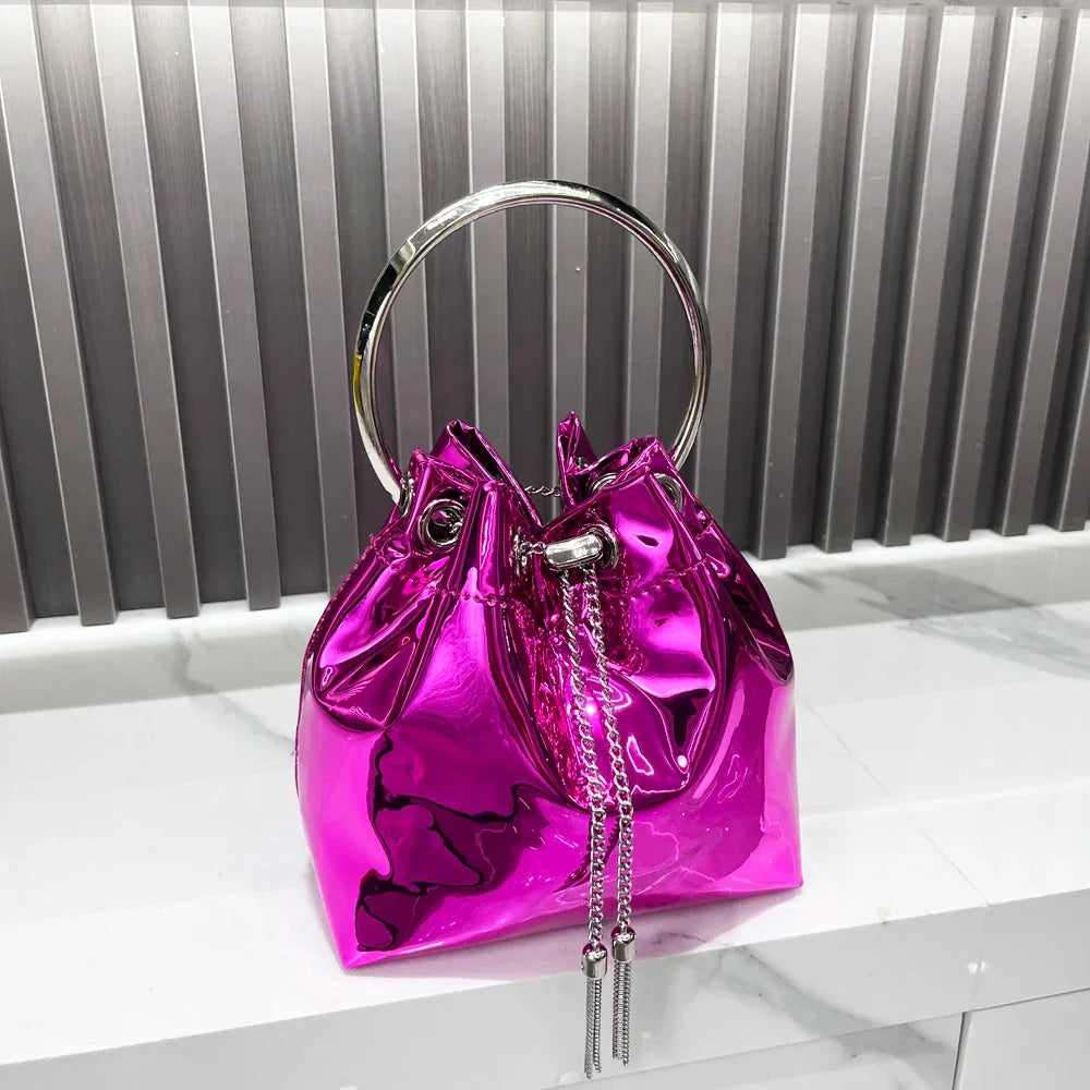 Evening clutch Bag Bucket - Piña Colada