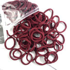 50PCS Elastic Hair Bands Set - Piña Colada