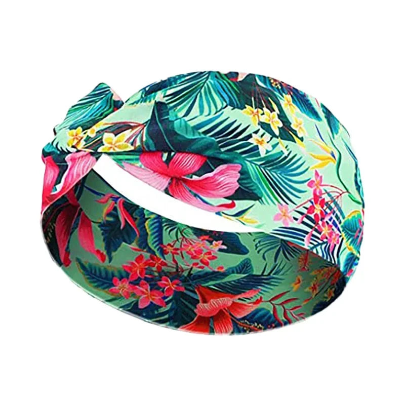 Turban Knot Headwrap - Piña Colada