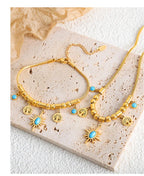Fashion Stainless Steel 2 Pieces - Piña Colada