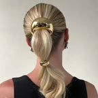 Metal Irregular Double-Layer Hair Bands - Piña Colada