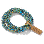 3Pcs Natural Stone Beaded Bracelets Set - Piña Colada