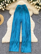 Summer Casual Pants Women High Waist - Piña Colada