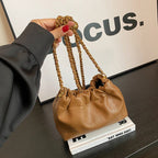 Crossbody Tote Bag PU Leather - Piña Colada
