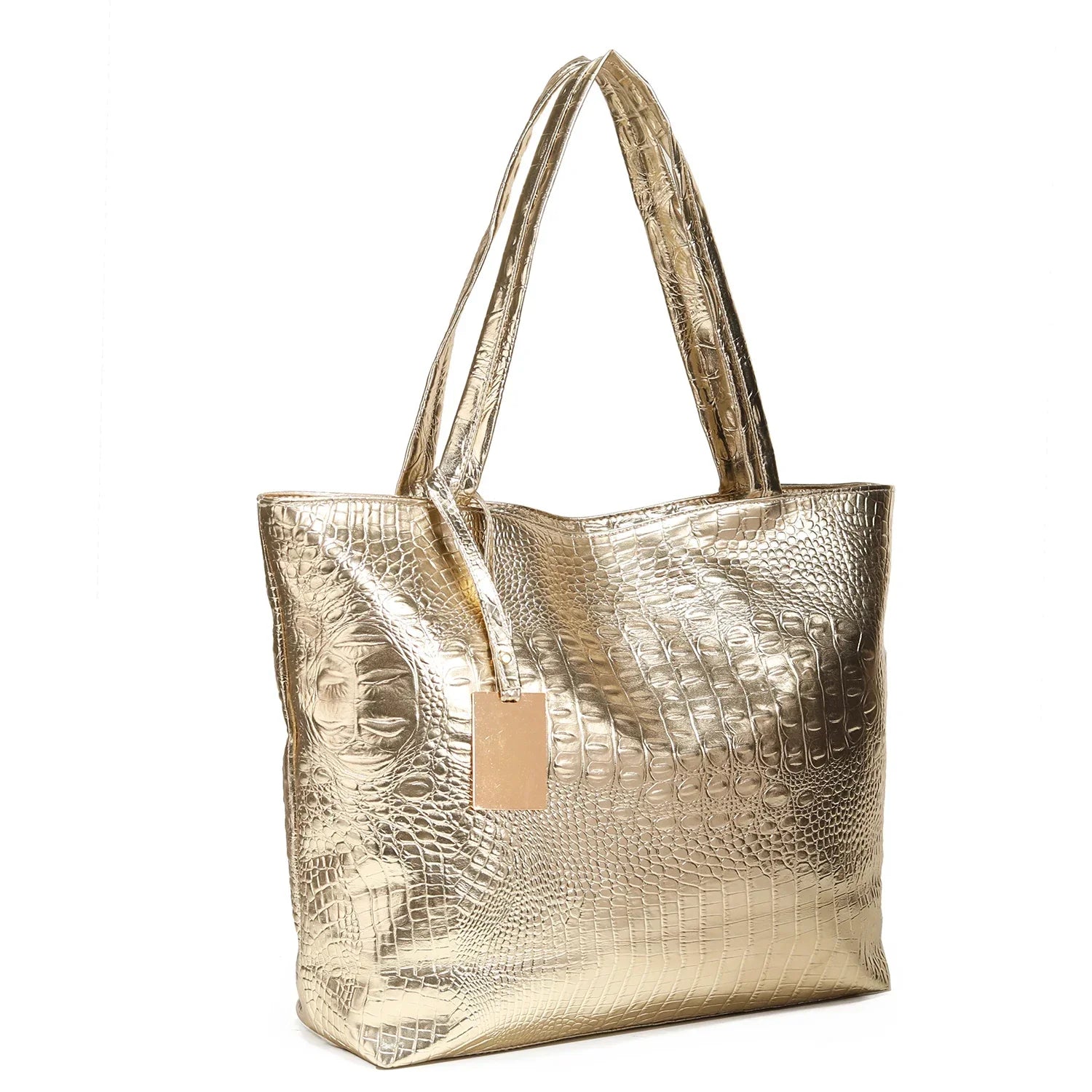 Shoulder Bags Crocodile - Piña Colada