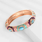 Bohemian Round Metal Bracelet - Piña Colada
