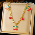 316L Stainless Steel Necklace New Trend - Piña Colada