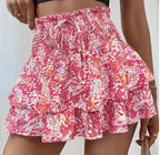 Floral Shorts - Piña Colada
