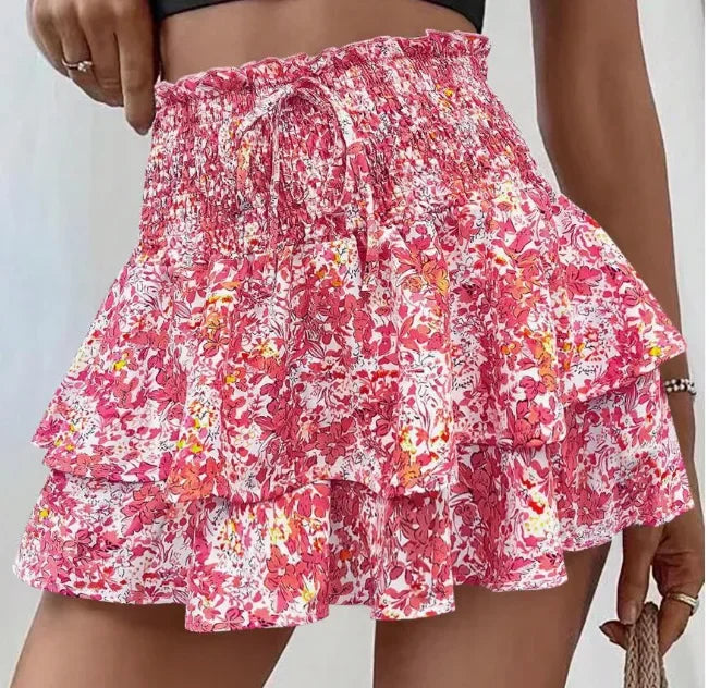 Floral Shorts - Piña Colada