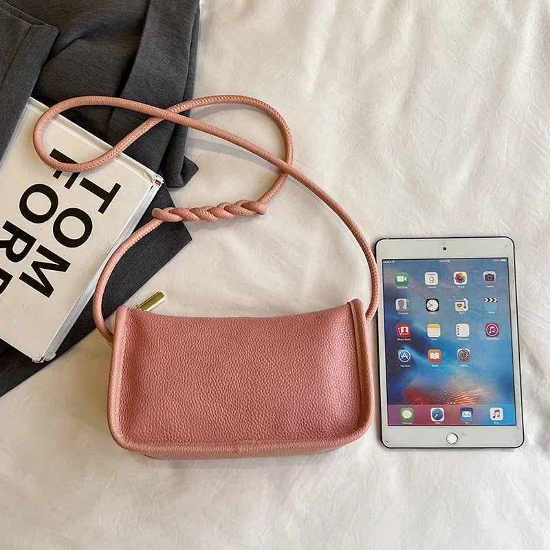 Leather Crossbody Bags - Piña Colada
