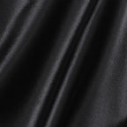 Pleated Faux Leather Knee-Length Skirt – Streetwear Style - Piña Colada