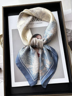 Silk Square Scarf Spring - Piña Colada