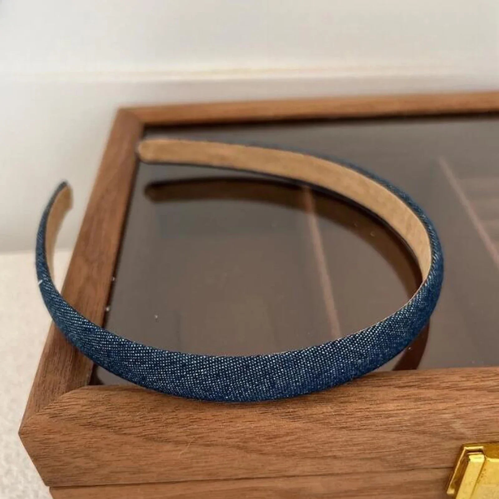 Headband Denim - Piña Colada