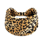Leopard Print Headbands - Piña Colada