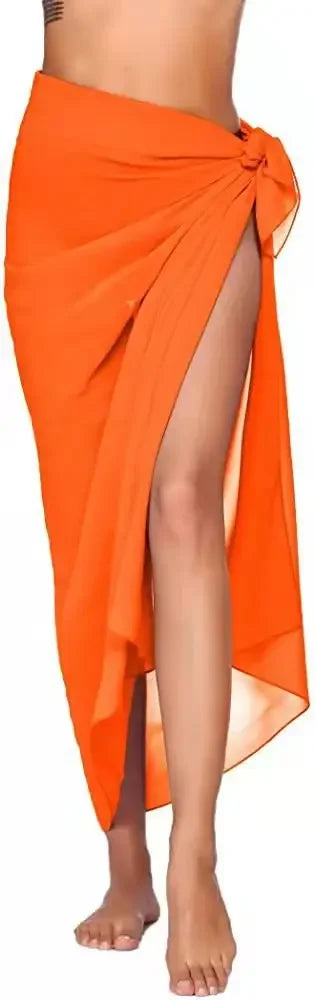 Beach Long Skirt Chiffon - Piña Colada