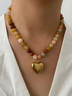 Multi-color Natural Stone Handmade - Piña Colada