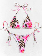 3-Piece High Waist Bikini Set with Skirt – Sexy Beachwear - Piña Colada