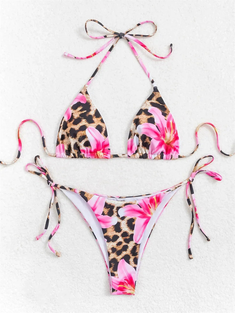 3-Piece High Waist Bikini Set with Skirt – Sexy Beachwear - Piña Colada