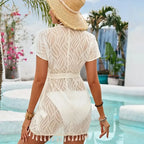 Swim Cover Up Lace - Piña Colada