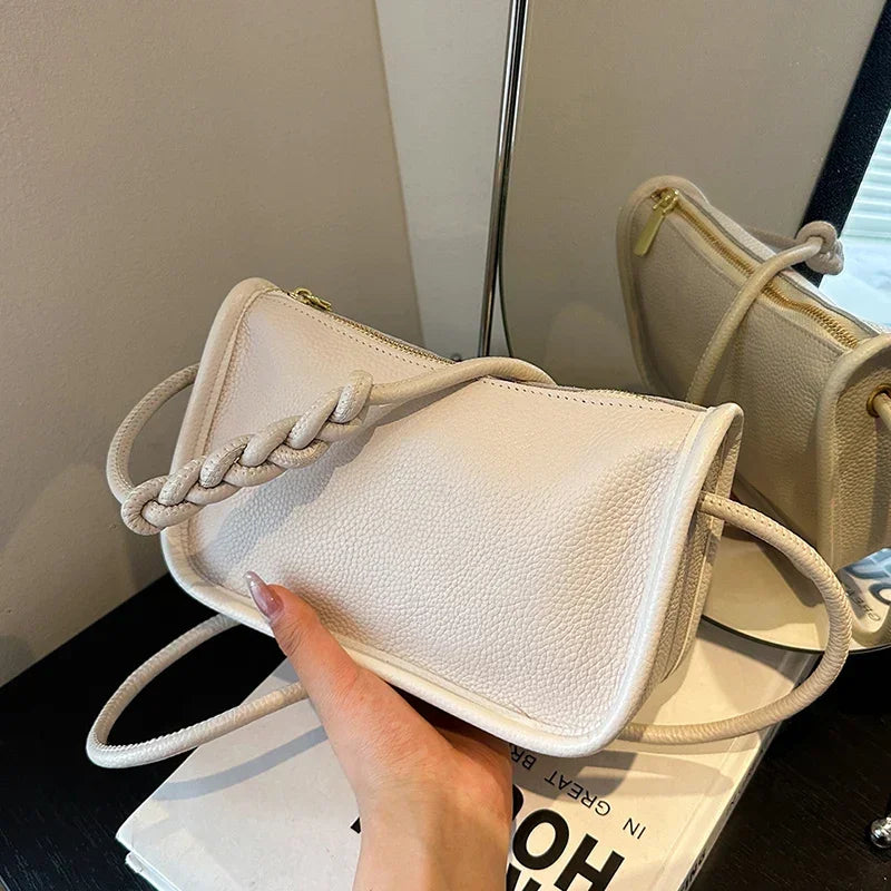 Leather Crossbody Bags - Piña Colada