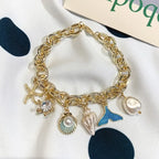 Starfish Shell Bracelets - Piña Colada