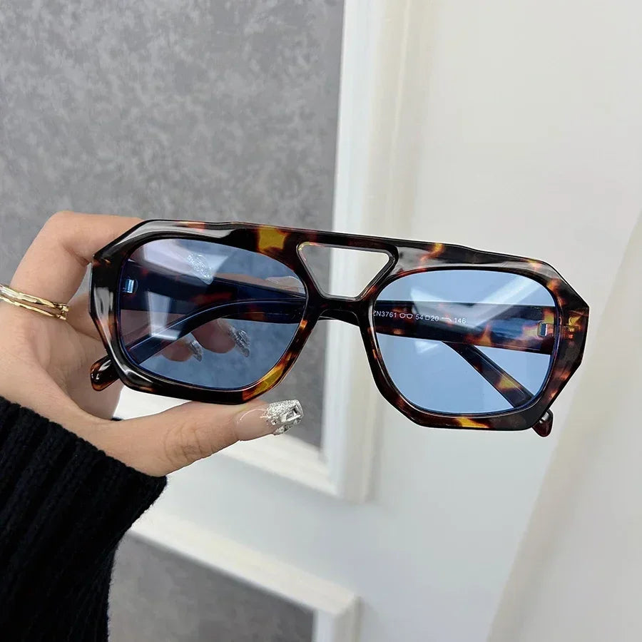 Square Sunglasses Shades - Piña Colada