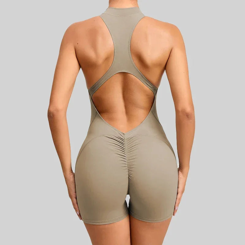 Short Jumpsuit Workout