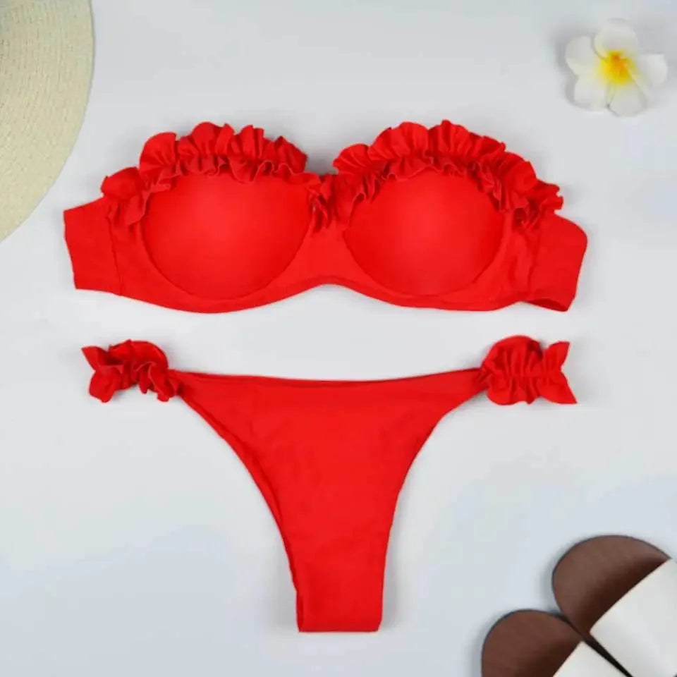 Swimsuit Chic Ruffles