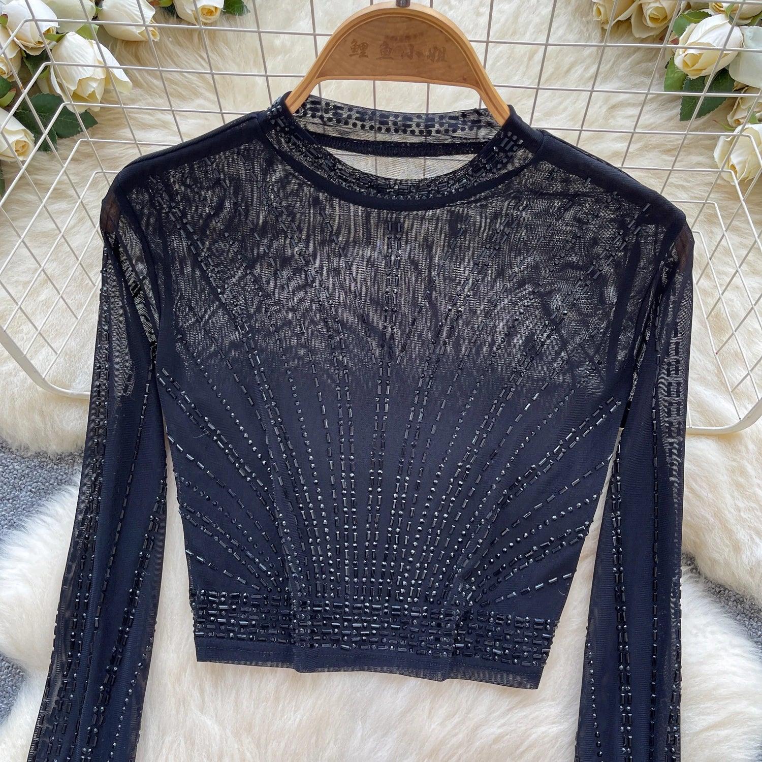 Long Sleeves O Neck Shirts - Piña Colada