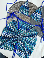 Swimsuit Colored Knitted Bikini - Piña Colada