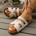 British-Style Cow Suede Cross - Piña Colada