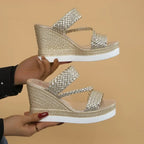 Women Sandals Comfortable Wedges Casual - Piña Colada
