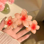 Flower Hair Claw Clips - Piña Colada