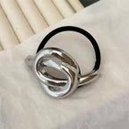 Metal Irregular Double-Layer Hair Bands - Piña Colada