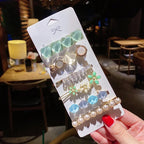 Trendy Geometric Hairpins for Women - Piña Colada